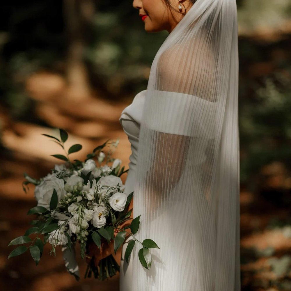 Davie&Chiyo Pleated Veil